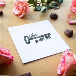 Greeting Card You hold the key to my heart