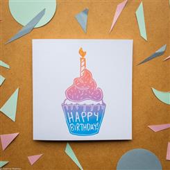 Happy Birthday Greeting Card