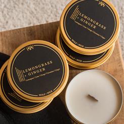 Lemongrass and Ginger 100ml Travel Candle